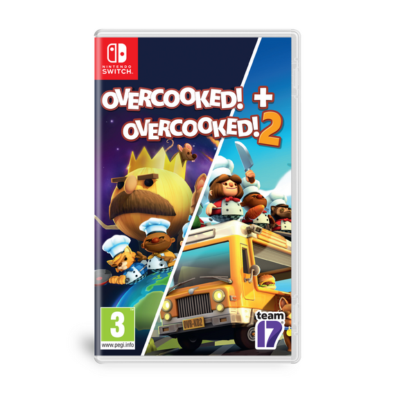 Overcooked + Overcooked 2 Double Pack / Nintendo Switch | Techbox