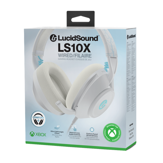 PowerA - LucidSound LS10X Gen 2 Wired Gaming Headset - Arctic Ice / Xbox Series X | Techbox
