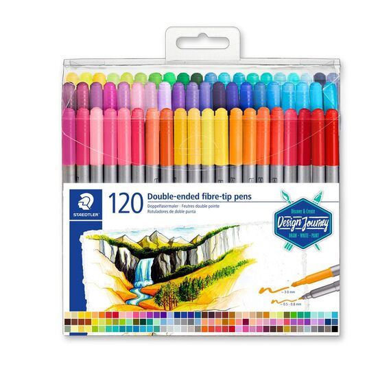 Staedtler - Duo markers - 120 pcs (3200 TB120) / Toys
