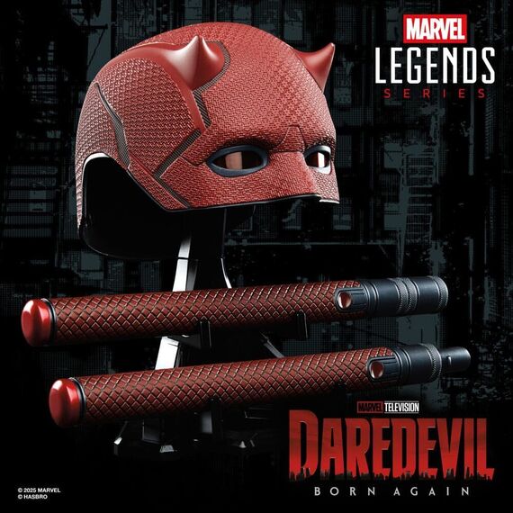 Daredevil: Born Again Premium Roleplay Mask and Billy Club - Figurines - Collectibles - Techbox