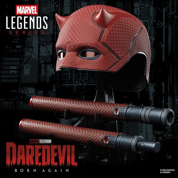 Daredevil: Born Again Premium Roleplay Mask and Billy Club - Figurines - Collectibles - Techbox