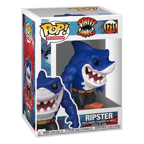Street Sharks POP! Television Vinyl Figure Ripster 9 cm - Figurines - Collectibles - Techbox