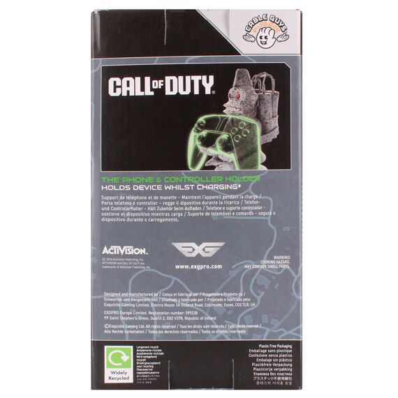 Call of Duty Toasted Monkey Bomb figure clamping bracket Cable guy 21cm