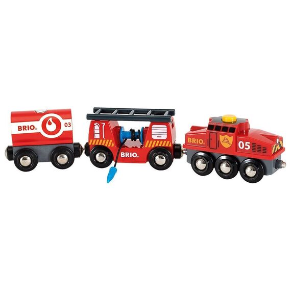 BRIO - Rescue Firefighting Train (33844) / Toys