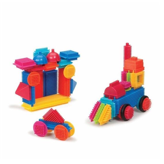Bristle Blocks - 50 pcs in bucket - (703068) / Toys