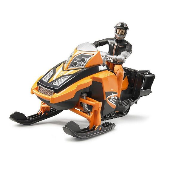 Bruder - Snow mobile with driver and accessories (63101) / Toys
