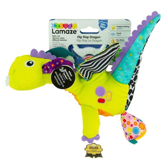Lamaze - Flip Flap Dragon Rattle (941-275651) / Toys