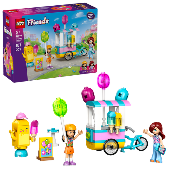 LEGO - LEGO Friends - Ice Cream & Balloon Stand (42692) / Toys |  Techbox