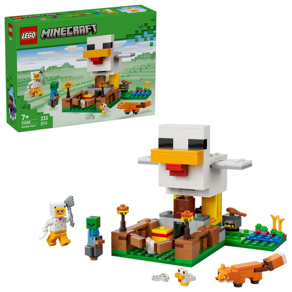 LEGO - Minecraft - Chicken Farm (21585) / Toys