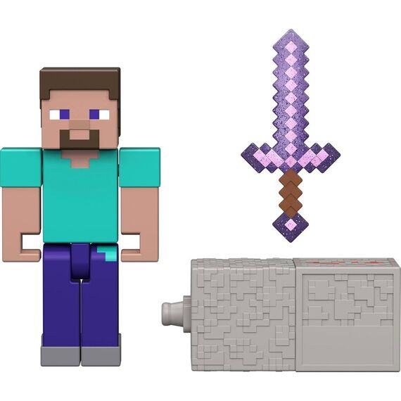 Minecraft - Biome Builds 8cm Figure - Steve (JJR85-JJ10) / Toys