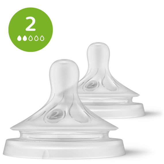 Philips Avent - Natural Response Nipple 2 pieces Slow Flow / Baby and Children