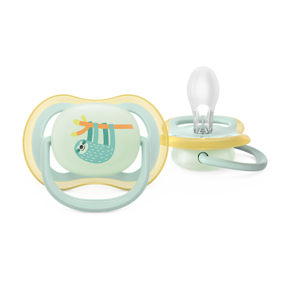 Philips Avent - Ultra air soother, Nighttime, 0-6m, light blue/light green / Baby and Children