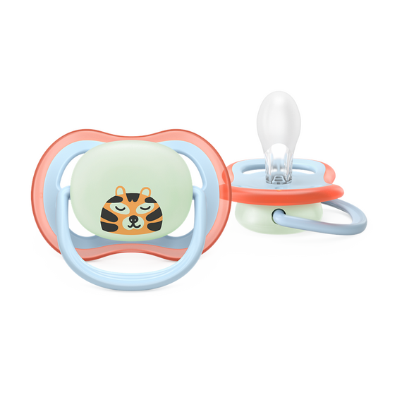 Philips Avent - Ultra air soother, Nighttime, 0-6m, light blue/light green / Baby and Children