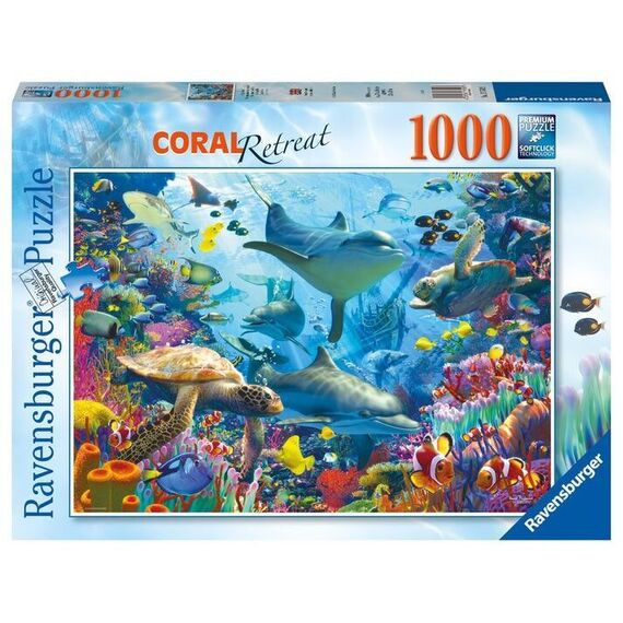 Ravensburger - Puzzle - Coral Reef Retreat 1000p (12001172) / Toys