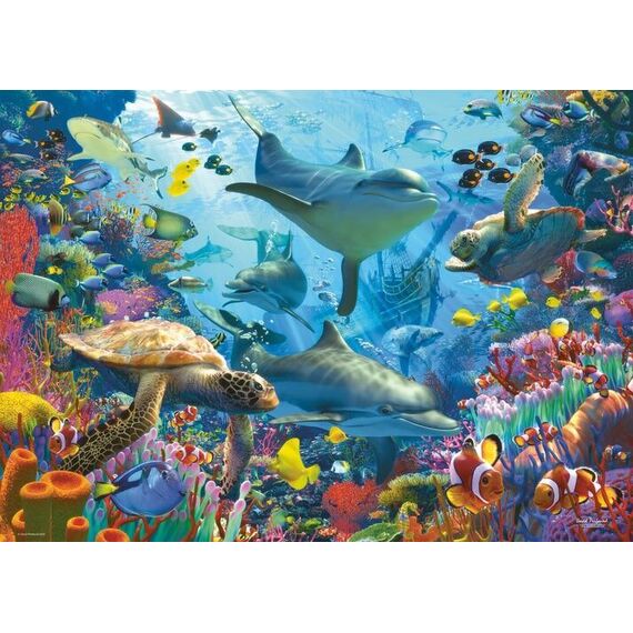 Ravensburger - Puzzle - Coral Reef Retreat 1000p (12001172) / Toys