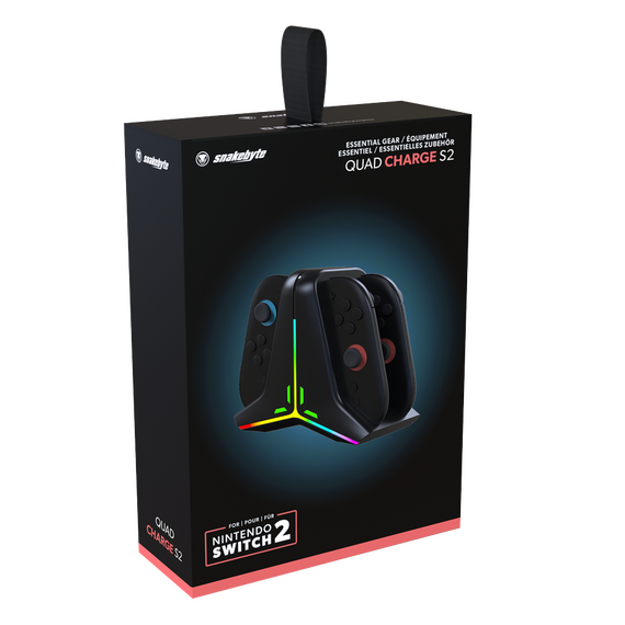 Snakebyte Quad Charge Joy Con / Nintendo Switch 2 - Nintendo Switch 2 Accessories - Accessories for Consoles - Techbox