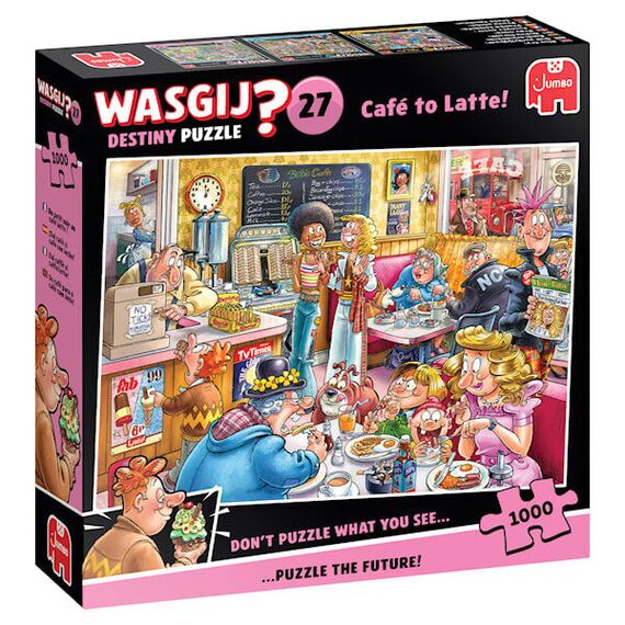 Wasgij - Destiny 27: Cafe to Latte! (1000 pieces) (1110100596) / Toys