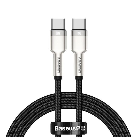 Baseus CATJK-C01 mobile phone cable Black 1 m USB C - USB Cables - Cables & Adapters - Techbox