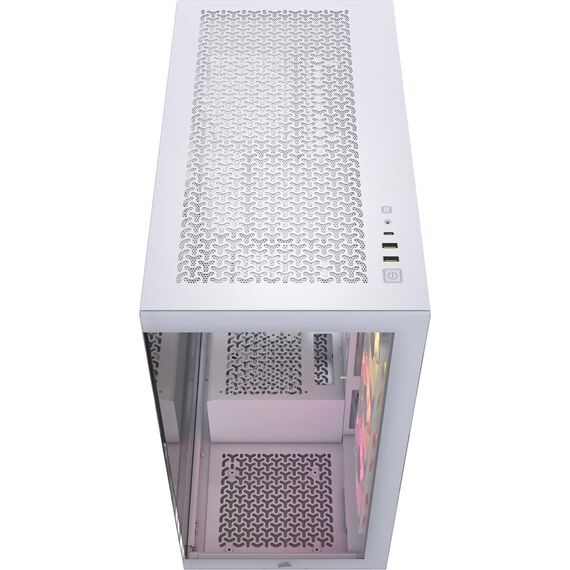 Corsair iCUE LINK 3500X RGB Midi Tower White | Techbox