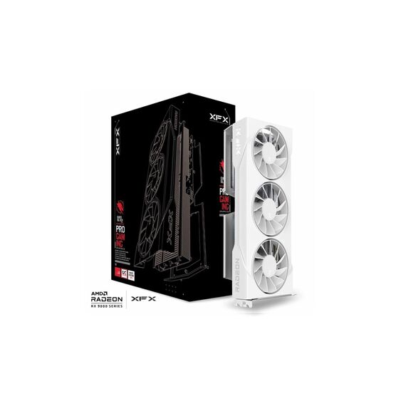 Graphics card. XFX SWIFT RX 9060XT OC White 3-FAN 16GB | Techbox