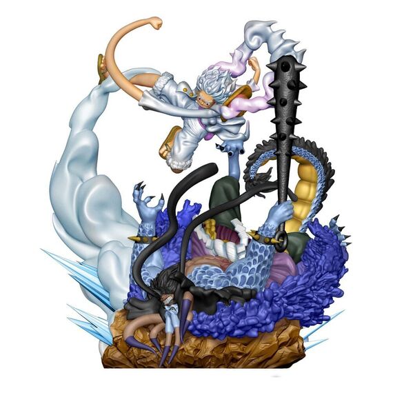 One Piece Petitrama PVC Mini Statue Logbox Re Birth Gear Fifth Special Set 9 cm - One Piece -  Manga - Techbox