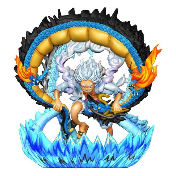 One Piece Petitrama PVC Mini Statue Logbox Re Birth Gear Fifth Special Set 9 cm - One Piece -  Manga - Techbox