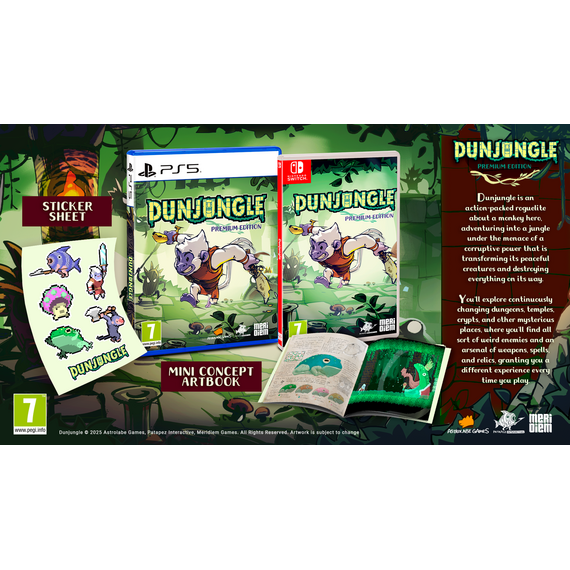 Dunjungle - Premium Edition / Nintendo Switch - Nintendo Switch Games - Games - Techbox
