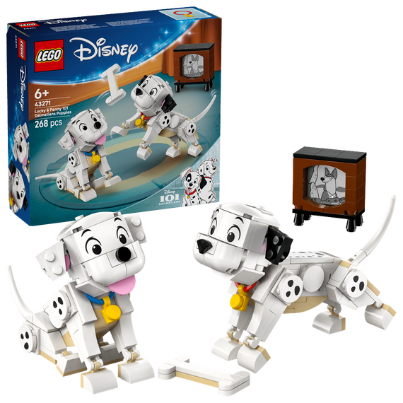 LEGO - Disney Classic - Lucky & Penny 101 Dalmatians Puppies (43271) / Toys |  Techbox