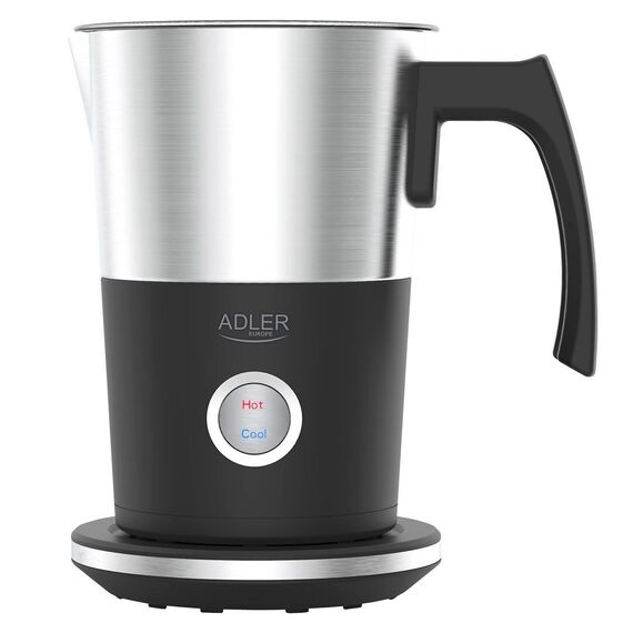 Adler AD 4497 milk frother/warmer Automatic Black - Milk foam - Coffee & Beverages - Techbox