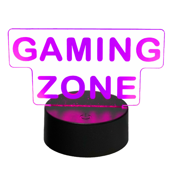 MECHARITE 3D LED Lampe - Gaming Zone / Gadgets