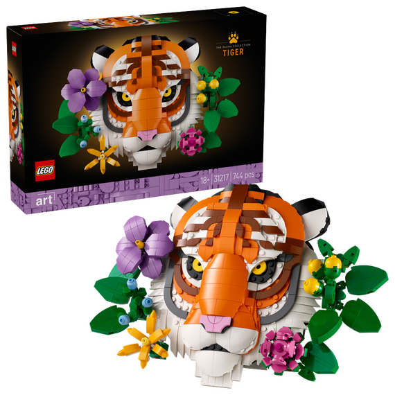 LEGO - ART - The Fauna Collection - Tiger (31217) / Toys - Lego - Collectibles - Techbox