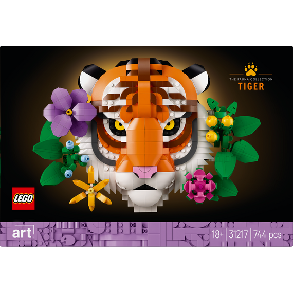 LEGO - ART - The Fauna Collection - Tiger (31217) / Toys - Lego - Collectibles - Techbox