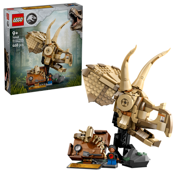 LEGO - Jurassic World - Dinosaur Fossils: Triceratops Skull (76969) / Toys