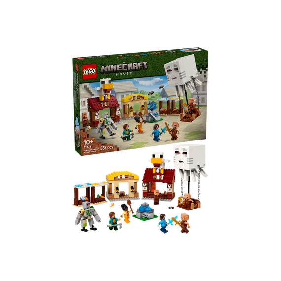 LEGO - Minecraft - The Ghast Balloon Village Attack (21273) / Toys