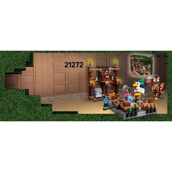 LEGO - Minecraft - The Ghast Balloon Village Attack (21273) / Toys