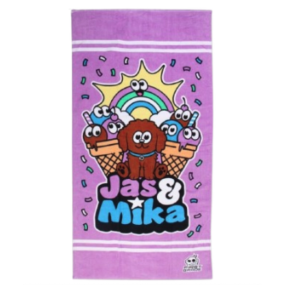 FIRSTGRADE - Jas & Mika - Towel DREAMS 70x140cm (24-JM-DHE-ONESIZE) / Baby and Children