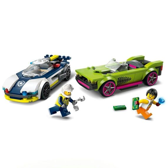 LEGO City - Police Car and Muscle Car Chase (60415) / Toys - Lego - Collectibles - Techbox