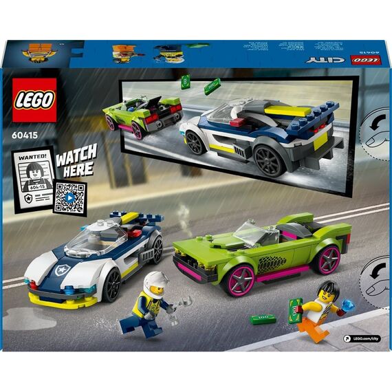LEGO City - Police Car and Muscle Car Chase (60415) / Toys - Lego - Collectibles - Techbox