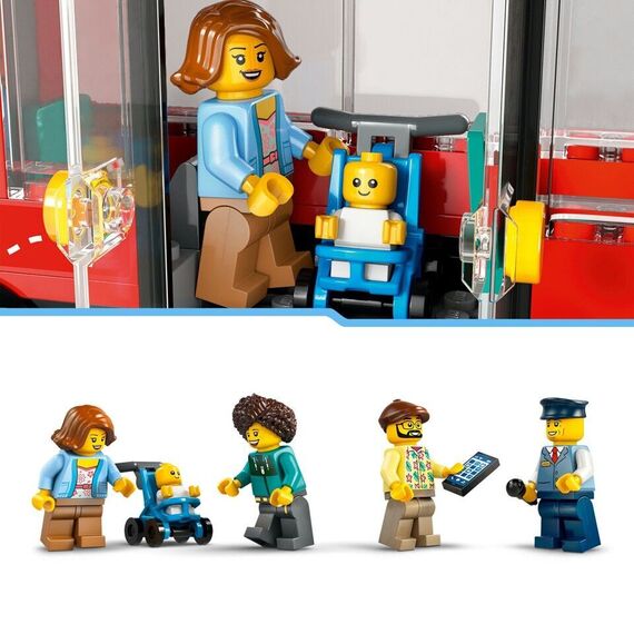 LEGO City - Red Double-Decker Sightseeing Bus (60407) / Toys - Lego - Collectibles - Techbox