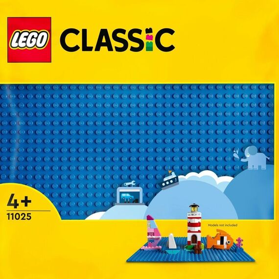 LEGO Classic - Blue Baseplate (11025) / Toys |  Techbox