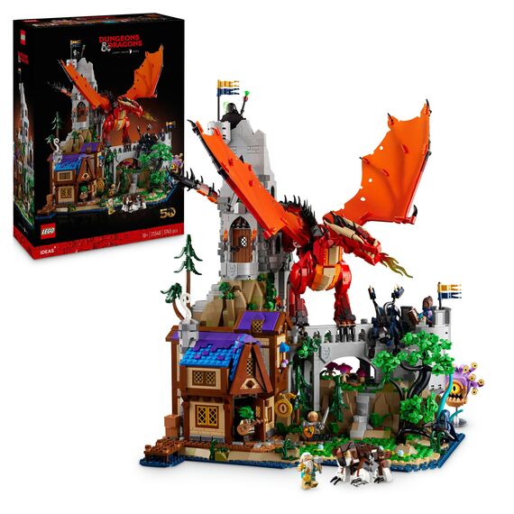LEGO Ideas - Dungeons & Dragons: Red Dragon's Tale (21348). / Toys