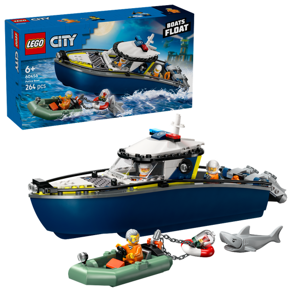 LEGO - LEGO City - Police Boat Chase (60456) / Toys - Lego - Collectibles - Techbox