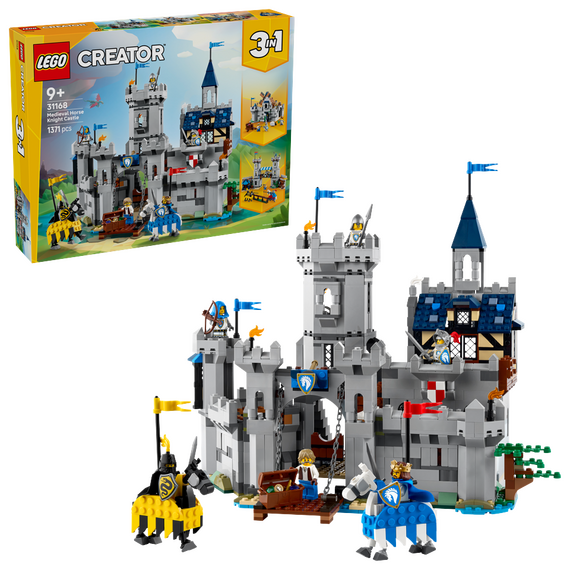 LEGO - LEGO Creator - Medieval Horse Knight Castle (31168) / Toys |  Techbox