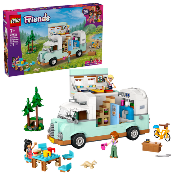 LEGO - LEGO Friends - Friendship Camper Van Adventure (42663) / Toys - Lego - Collectibles - Techbox