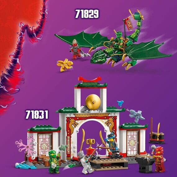 LEGO - Ninjago - Lloyd's Green Forest Dragon (71829) / Toys - Lego - Collectibles - Techbox