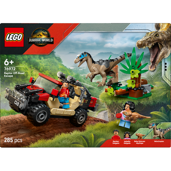 LEGO - Raptor Off-Road Escape (76972) / Toys - Lego - Collectibles - Techbox