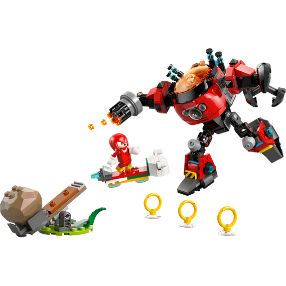 LEGO - Sonic - Knuckles vs. Dr. Eggman Egg Crusher Mech (77005) / Toys