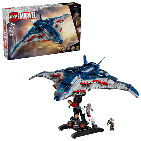 LEGO - Super Heroes - Avengers: Age of Ultron Quinjet (76325) / Toys - Lego - Collectibles - Techbox