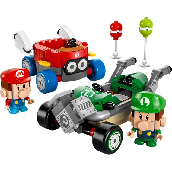 LEGO - Super Mario - Mario Kart™ – Baby Mario vs. Baby Luigi (72034) / Toys