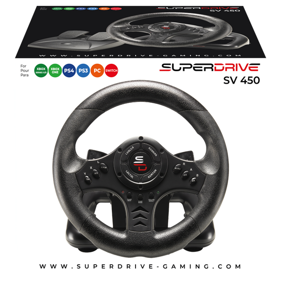 Subsonic Superdrive SV 450 - PS4/PS3/Xbox One, X/S / Switch / PC / PlayStation 4 | Techbox